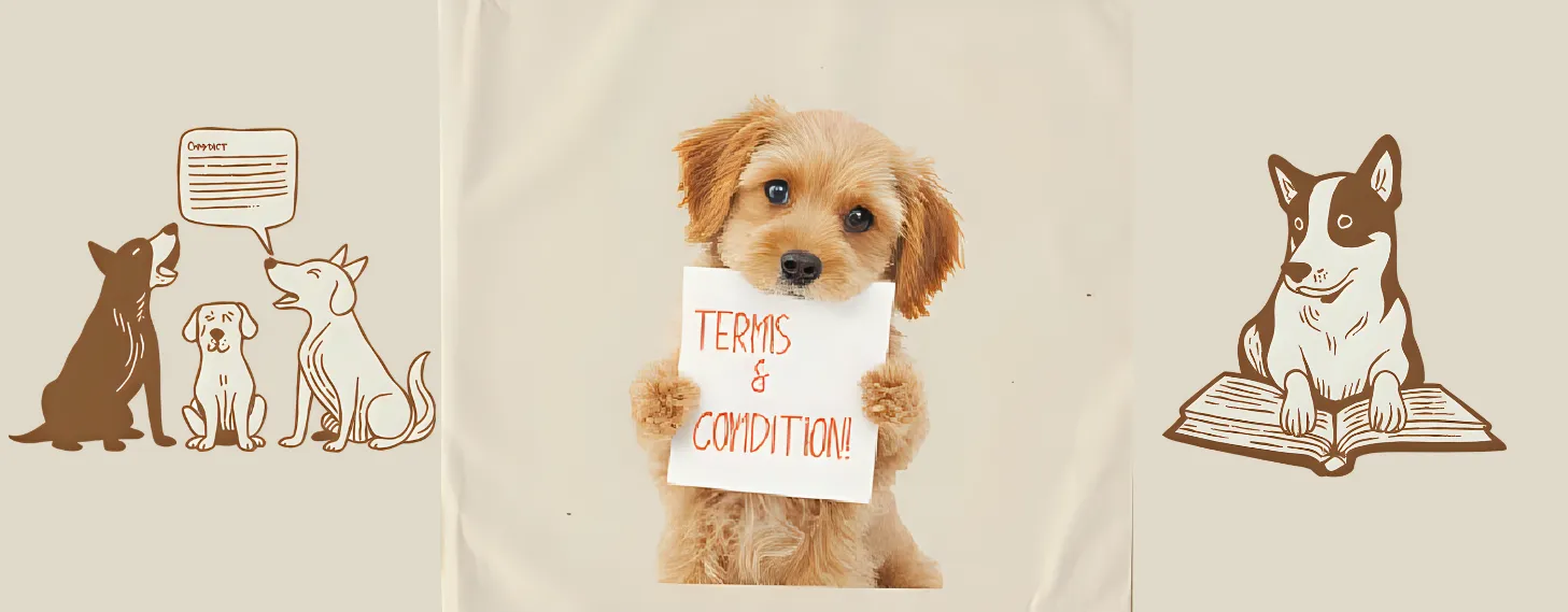 Terms and Condition For tours with Joon Dog Tours