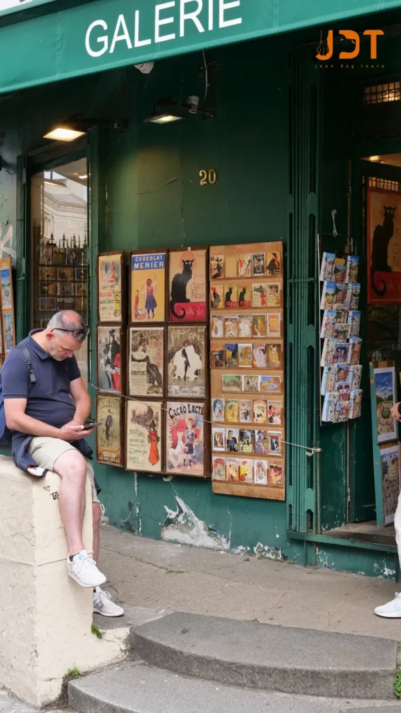 Shops in Montmartre