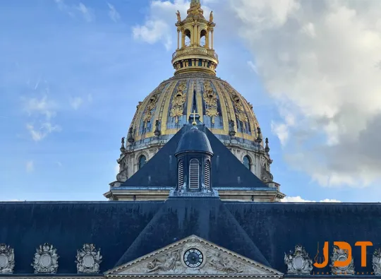 Les Invalids stop on our free guided tour in Paris